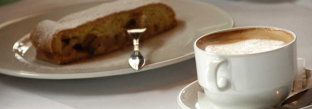 Caffè e strudel