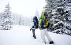 Escursione invernale per la malga Weizgruber