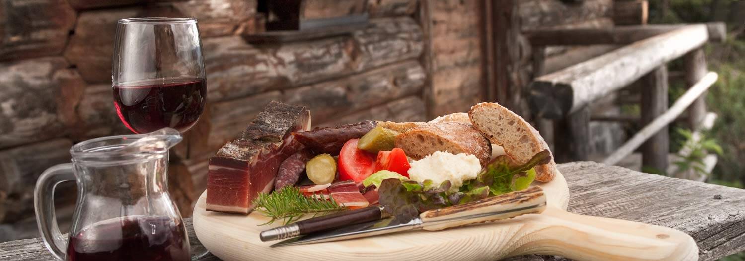 Essen und Trinken im Pustertal