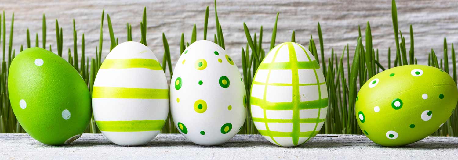 Ostereier färben