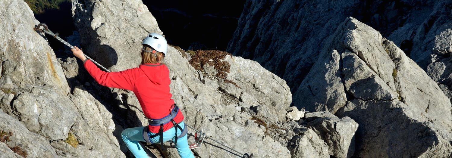 Klettern in der Ferienregion Dolomiten
