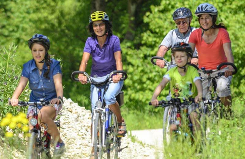 Toblach Cortina mit dem Rad