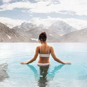 Wellness mit Aussicht