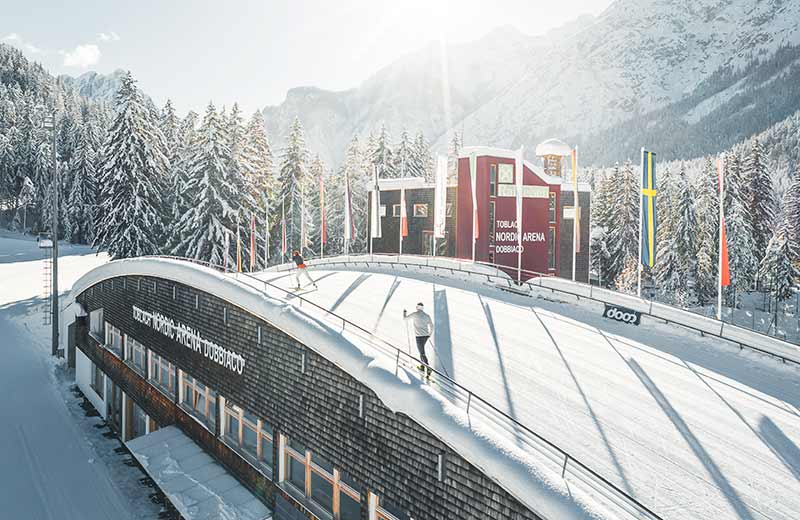 Langlaufloipe - Nordic Arena