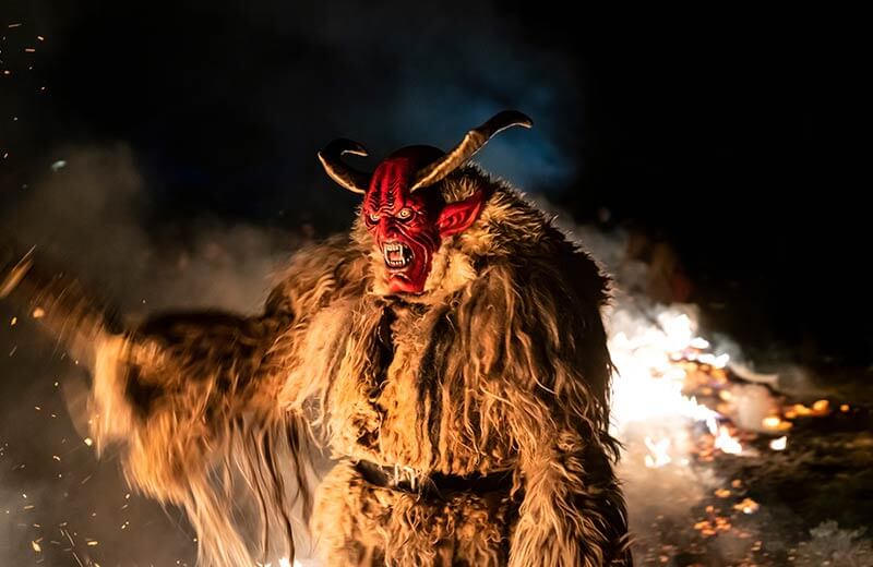 Krampusumzug in Sand in Taufers