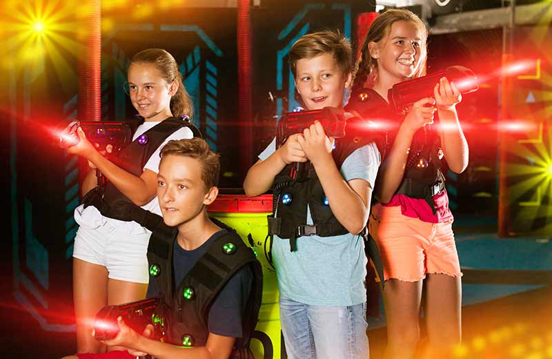 Laser game a Riscone