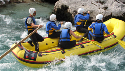 rafting val pusteria