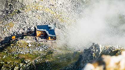 rifugio ponte di ghiaccio