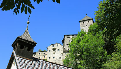 vista castello di tures