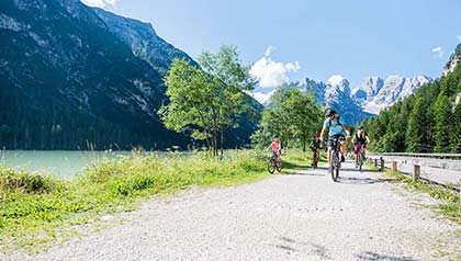 ciclabile dobbiaco cortina