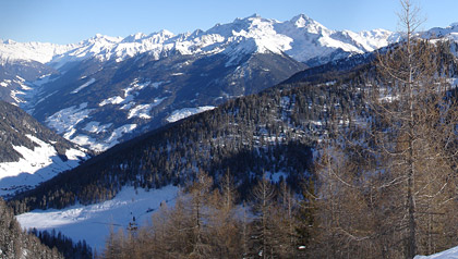 panorama valle aurina