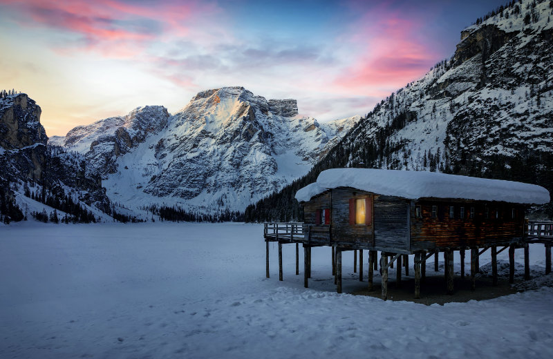 Hotel sul lago in Val Pusteria