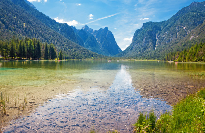 Hotel sul lago in Val Pusteria