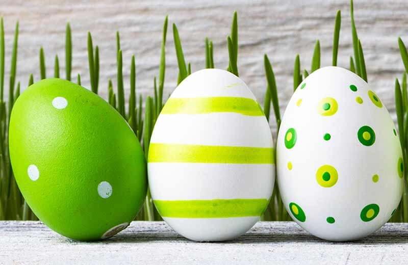 Colorare le uova pasquali