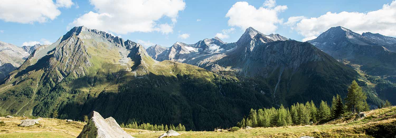 Parco Naturale Vedrette di Ries-Aurina nell'area di vacanze Val Pusteria