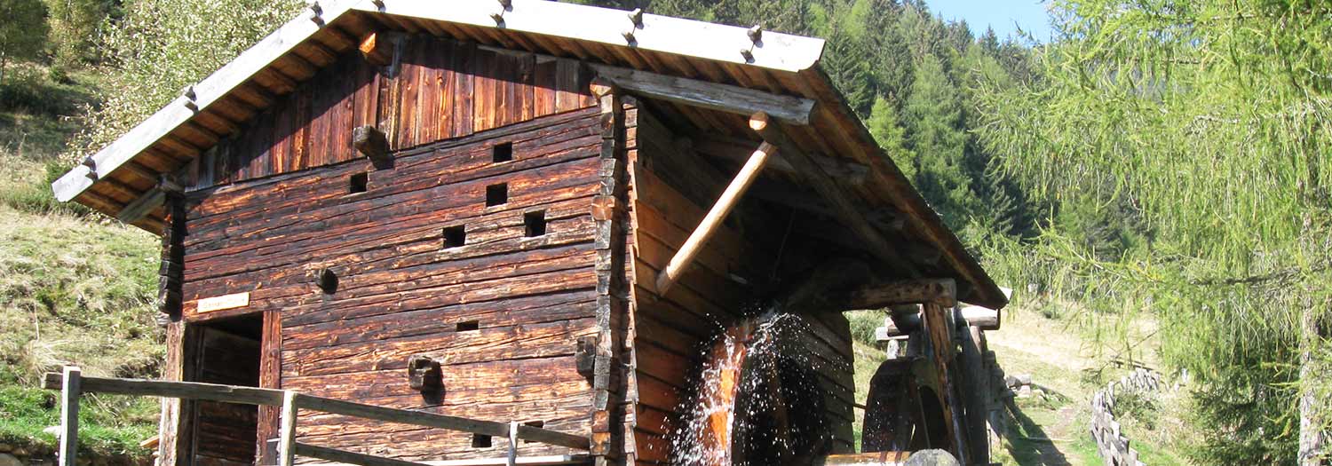 Sentiero dei Mulini a Terento