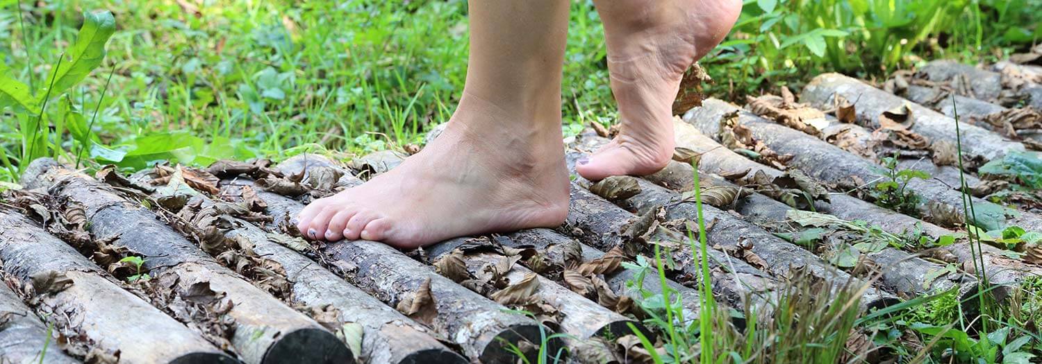 Percorso Kneipp a Riscone