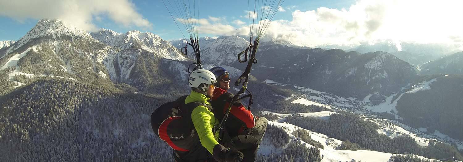 Parapendio in Val Pusteria
