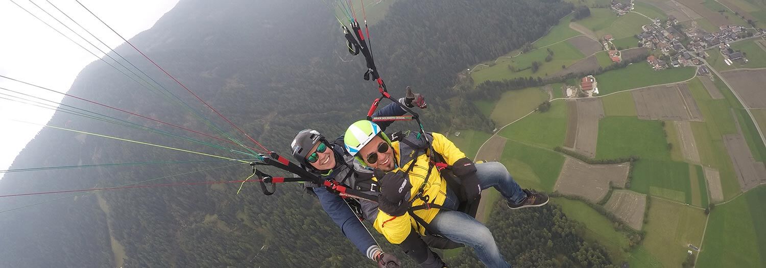 Parapendio in Val Pusteria