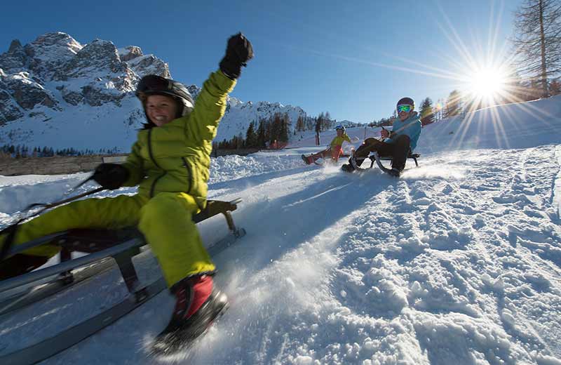 Croda Rossa - slittino