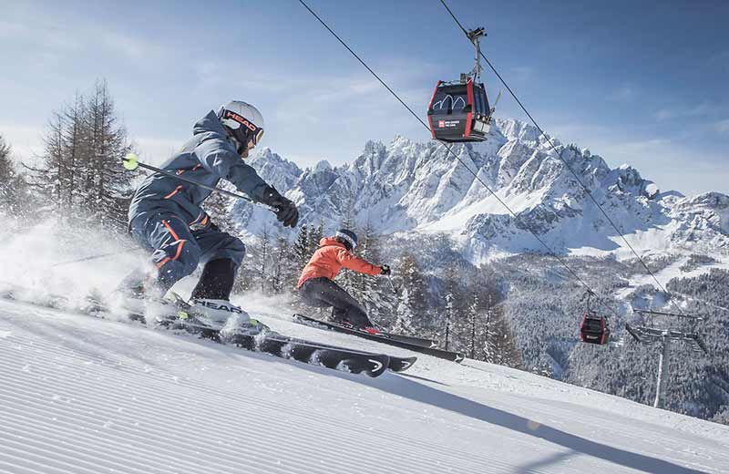 Area sciistica in Val Pusteria