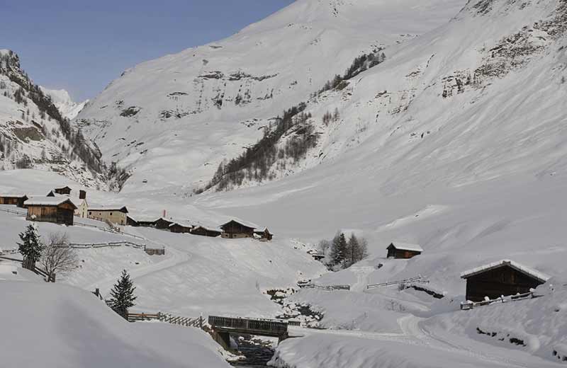Camminare fino alla Malga Fane